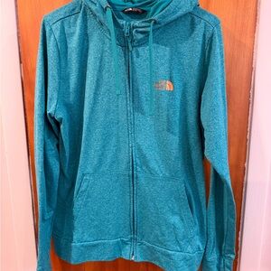 The North Face Turquoise Women's Zip-Up Jacket